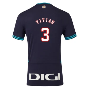 Maglia Calcio Athletic Club Bilbao 2025-26 Vivian #3 Trasferta Uomo