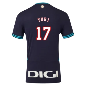 Maglia Calcio Athletic Club Bilbao 2025-26 Yuri #17 Trasferta Uomo