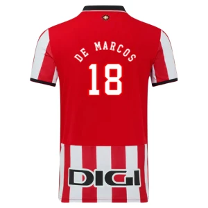 Maglia Calcio Athletic Club Bilbao De Marcos #18 2025-26 Prima Uomo