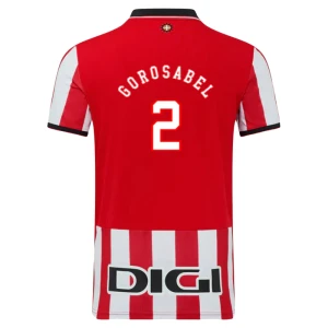 Maglia Calcio Athletic Club Bilbao Gorosabel #2 2025-26 Prima Uomo