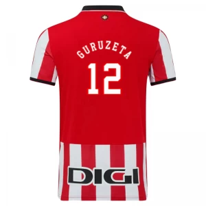 Maglia Calcio Athletic Club Bilbao Guruzeta #12 2025-26 Prima Uomo