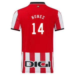 Maglia Calcio Athletic Club Bilbao Nunez #14 2025-26 Prima Uomo