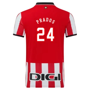 Maglia Calcio Athletic Club Bilbao Prados #24 2025-26 Prima Uomo