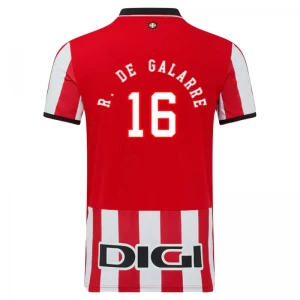 Maglia Calcio Athletic Club Bilbao R. De Galarre #16 2025-26 Prima Uomo
