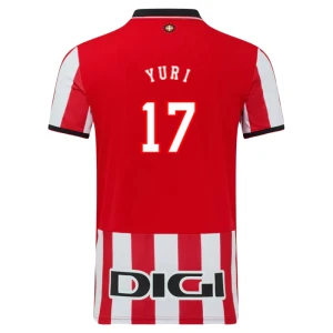 Maglia Calcio Athletic Club Bilbao Yuri #17 2025-26 Prima Uomo