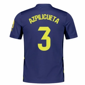 Maglia Calcio Atlético Madrid 2025-26 Cesar Azpilicueta #3 Trasferta Uomo