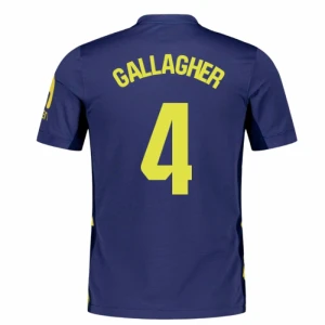 Maglia Calcio Atlético Madrid 2025-26 Gallagher #4 Trasferta Uomo