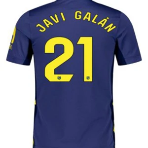 Maglia Calcio Atlético Madrid 2025-26 Javi Galan #21 Trasferta Uomo