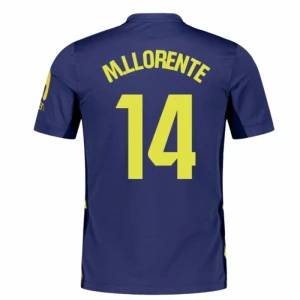 Maglia Calcio Atlético Madrid 2025-26 M. Marcos Llorente #14 Trasferta Uomo