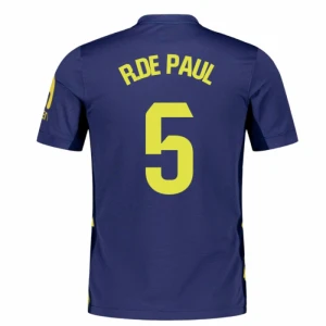 Maglia Calcio Atlético Madrid 2025-26 R. De Rodrigo De Paul #5 Trasferta Uomo