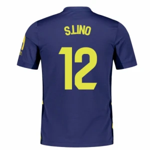 Maglia Calcio Atlético Madrid 2025-26 S. Lino #12 Trasferta Uomo