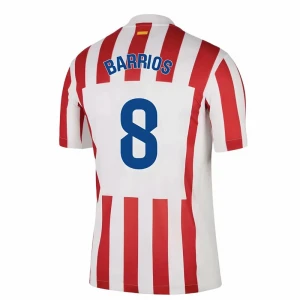 Maglia Calcio Atlético Madrid Barrios #8 2025-26 Prima Uomo