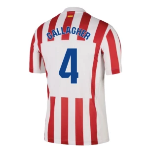 Maglia Calcio Atlético Madrid Gallagher #4 2025-26 Prima Uomo
