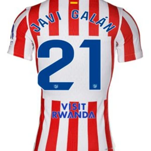 Maglia Calcio Atlético Madrid Javi Galan #21 2025-26 Prima Uomo