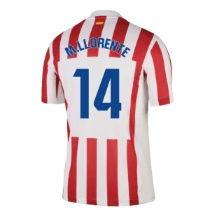 Maglia Calcio Atlético Madrid M. Marcos Llorente #14 2025-26 Prima Uomo