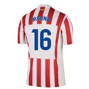 Maglia Calcio Atlético Madrid Molina #16 2025-26 Prima Uomo