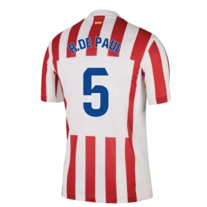 Maglia Calcio Atlético Madrid R. De Rodrigo De Paul #5 2025-26 Prima Uomo
