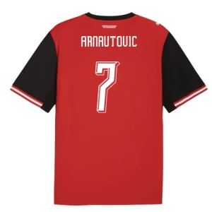 Maglia Calcio Austria Arnautovic #7 Mondiali 2026 Prima Uomo