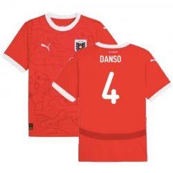 Maglia Calcio Austria Danso #4 Europei 2024 Prima Uomo