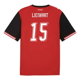 Maglia Calcio Austria Lienhart #15 Mondiali 2026 Prima Uomo
