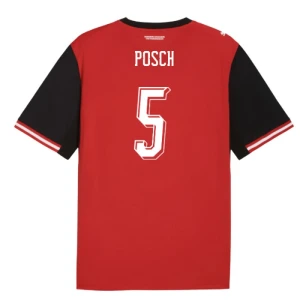 Maglia Calcio Austria Posch #5 Mondiali 2026 Prima Uomo