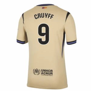 Maglia Calcio Barcellona 2025-26 Cruyff #9 Trasferta Uomo