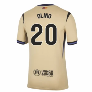 Maglia Calcio Barcellona 2025-26 Dani Olmo #20 Trasferta Uomo