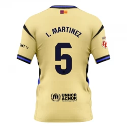 Maglia Calcio Barcellona 2025-26 I. Martinez #5 Trasferta Uomo