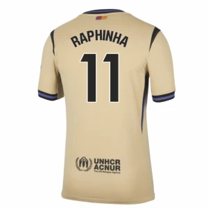 Maglia Calcio Barcellona 2025-26 Raphinha #11 Trasferta Uomo