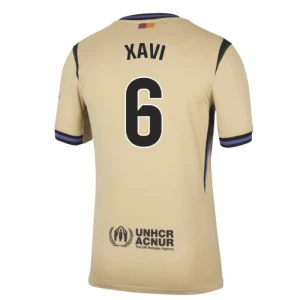 Maglia Calcio Barcellona 2025-26 Xavi #6 Trasferta Uomo