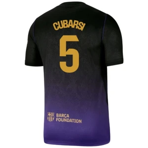 Maglia Calcio Barcellona 2026-27 Cubarsi #5 Trasferta Uomo