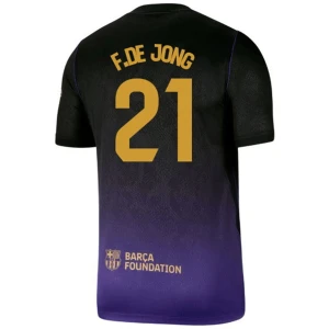 Maglia Calcio Barcellona 2026-27 Frenkie de Jong #21 Trasferta Uomo