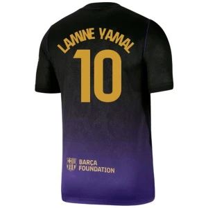 Maglia Calcio Barcellona 2026-27 Lamine Yamal #10 Trasferta Uomo