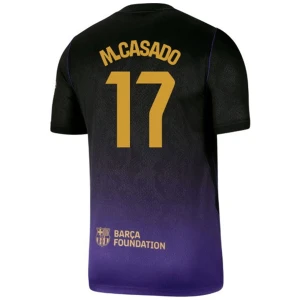 Maglia Calcio Barcellona 2026-27 M. Casado #17 Trasferta Uomo