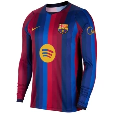Maglia Calcio Barcellona 2026-27 Prima Uomo Manica Lunga