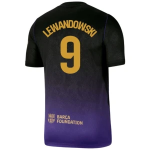 Maglia Calcio Barcellona 2026-27 Robert Lewandowski #9 Trasferta Uomo