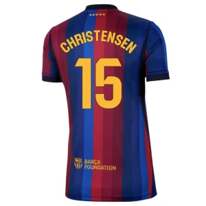 Maglia Calcio Barcellona Christensen #15 2026-27 Prima Uomo