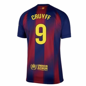 Maglia Calcio Barcellona Cruyff #9 2025-26 Prima Uomo
