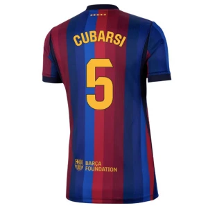 Maglia Calcio Barcellona Cubarsi #5 2026-27 Prima Uomo