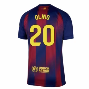 Maglia Calcio Barcellona Dani Olmo #20 2025-26 Prima Uomo