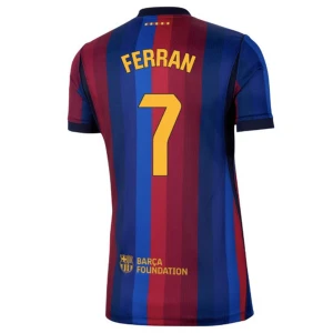 Maglia Calcio Barcellona Ferran #7 2026-27 Prima Uomo