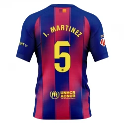 Maglia Calcio Barcellona I. Martinez #5 2025-26 Prima Uomo