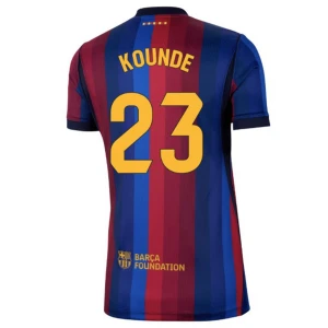 Maglia Calcio Barcellona Kounde #23 2026-27 Prima Uomo