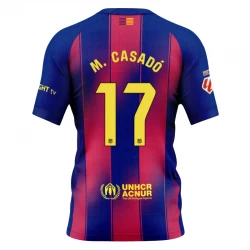 Maglia Calcio Barcellona M. Casado #17 2025-26 Prima Uomo
