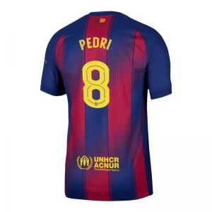 Maglia Calcio Barcellona Pedri #8 2025-26 Champions League Prima Uomo
