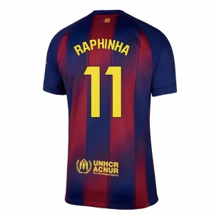 Maglia Calcio Barcellona Raphinha #11 2025-26 Prima Uomo