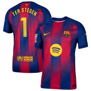 Maglia Calcio Barcellona Ter Stegen #1 2025-26 Prima Uomo
