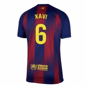 Maglia Calcio Barcellona Xavi #6 2025-26 Prima Uomo
