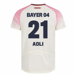 Maglia Calcio Bayer 04 Leverkusen 2025-26 Adli #21 Trasferta Uomo