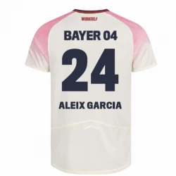Maglia Calcio Bayer 04 Leverkusen 2025-26 Aleix Garcia #24 Trasferta Uomo